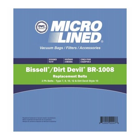 Essco 2PK Biss 791012 Belt BR-1008